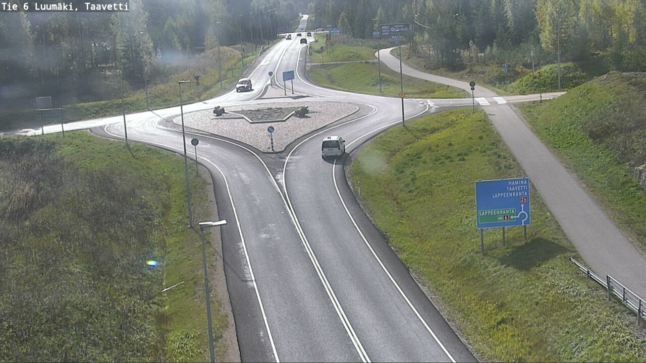 Weather Camera Image Road 6 Luumäki, Taavetti, Luumäki, Etelä-Karjala