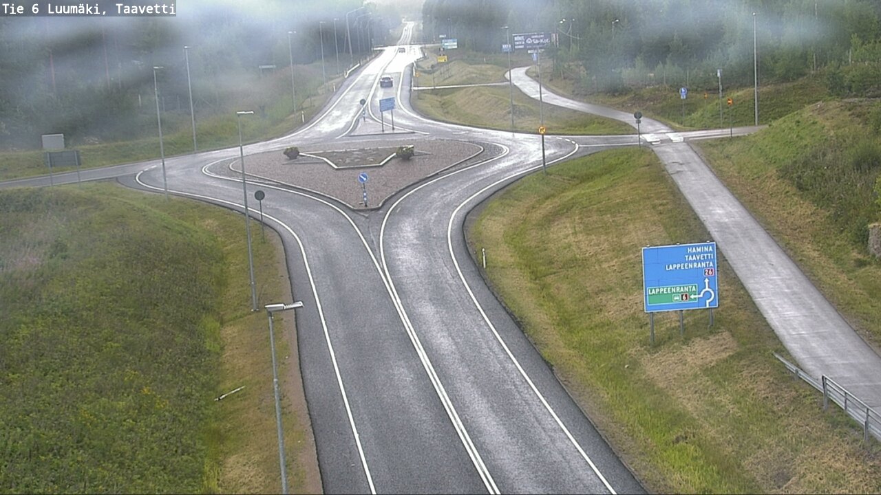 Kelikamerat Kuva Tie 6 Luumäki, Taavetti, Luumäki, Etelä-Karjala