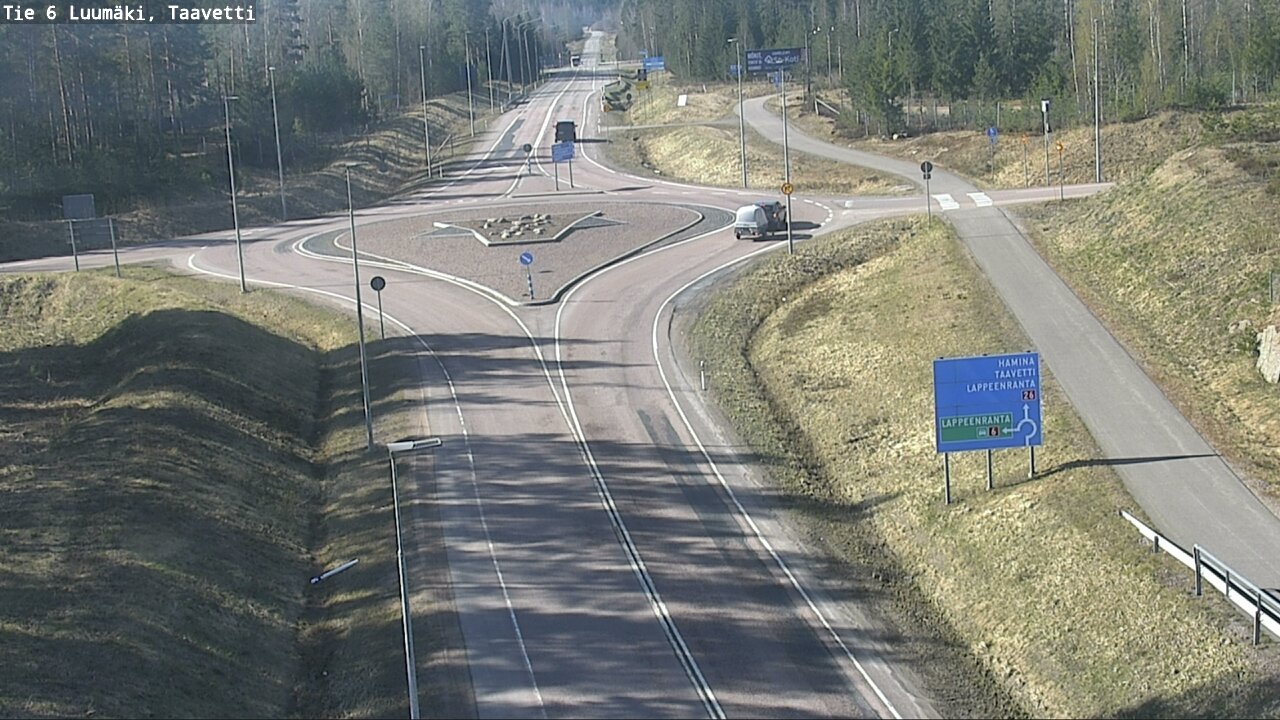Kelikamerat Kuva Tie 6 Luumäki, Taavetti, Luumäki, Etelä-Karjala