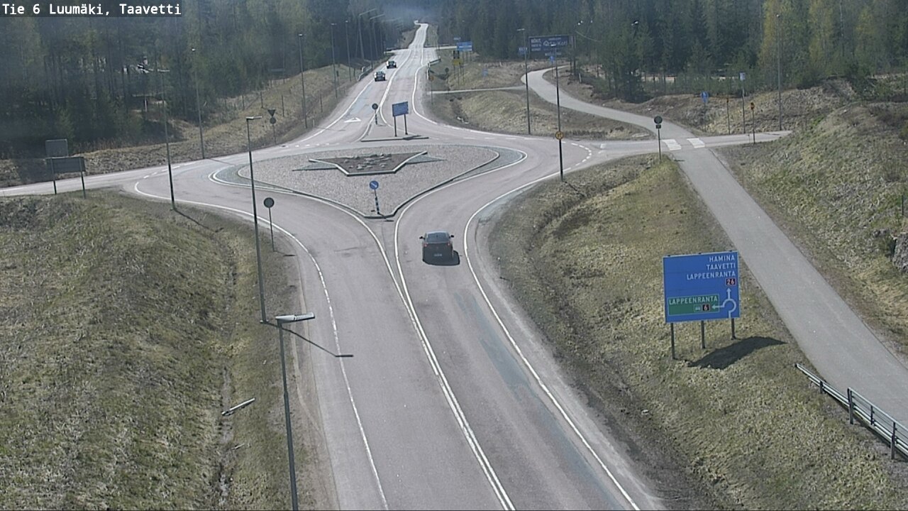 Kelikamerat Kuva Tie 6 Luumäki, Taavetti, Luumäki, Etelä-Karjala