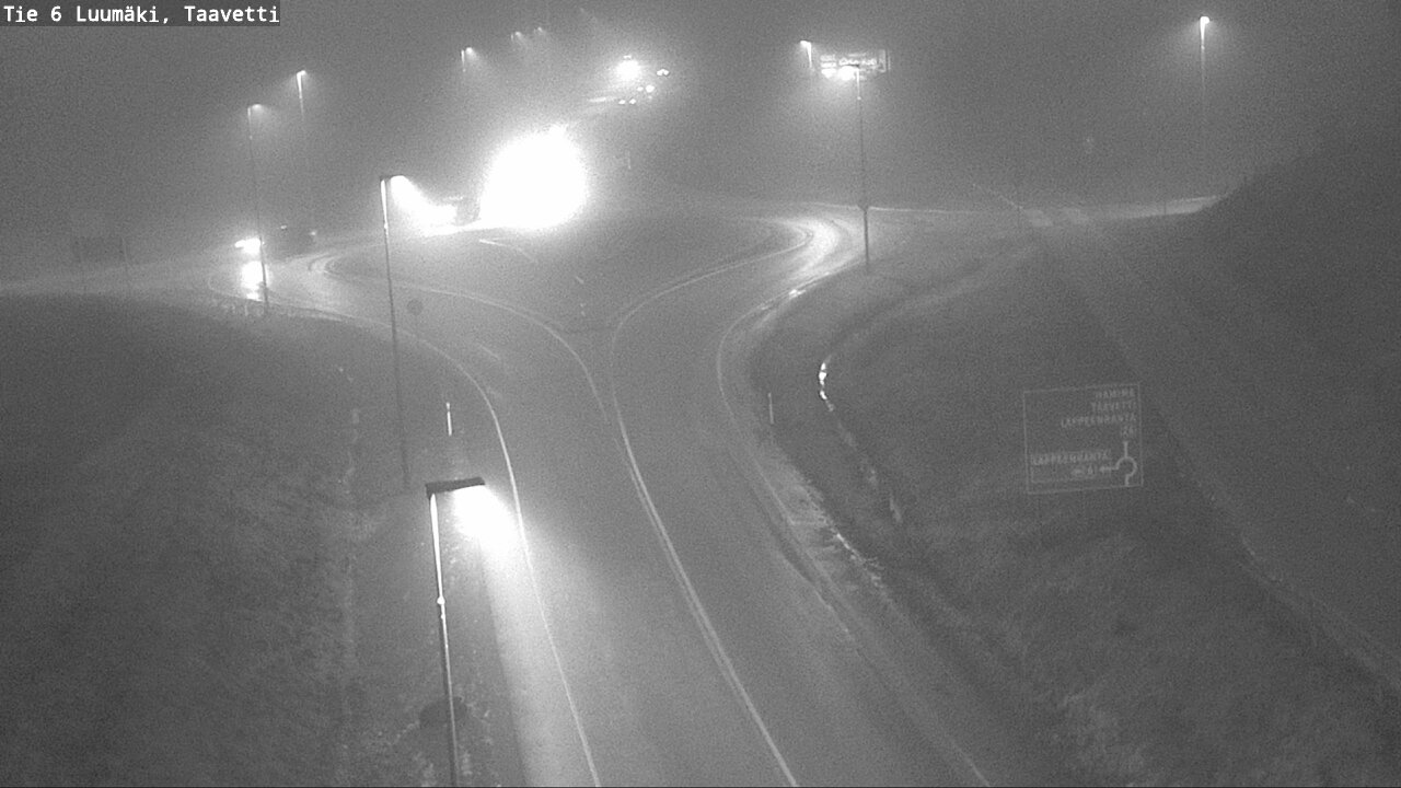 Weather Camera Image Road 6 Luumäki, Taavetti, Luumäki, Etelä-Karjala
