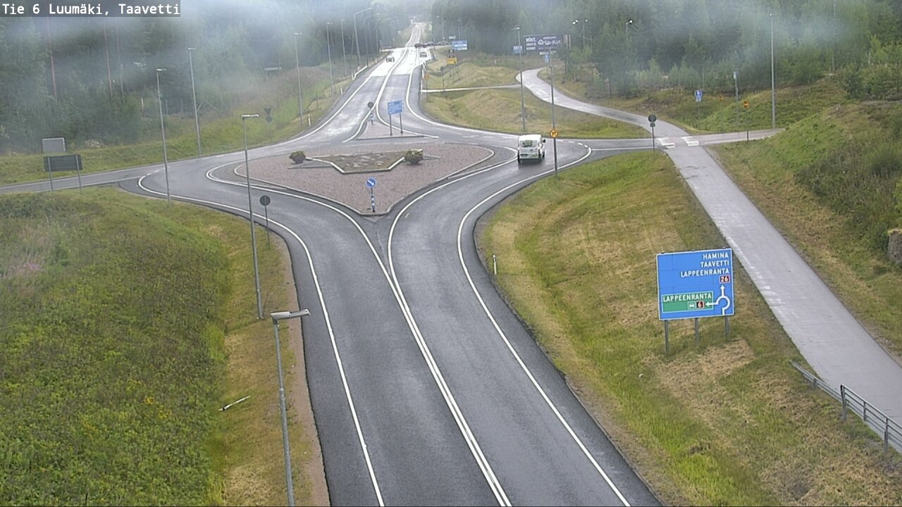 Kelikamerat Kuva Tie 6 Luumäki, Taavetti, Luumäki, Etelä-Karjala