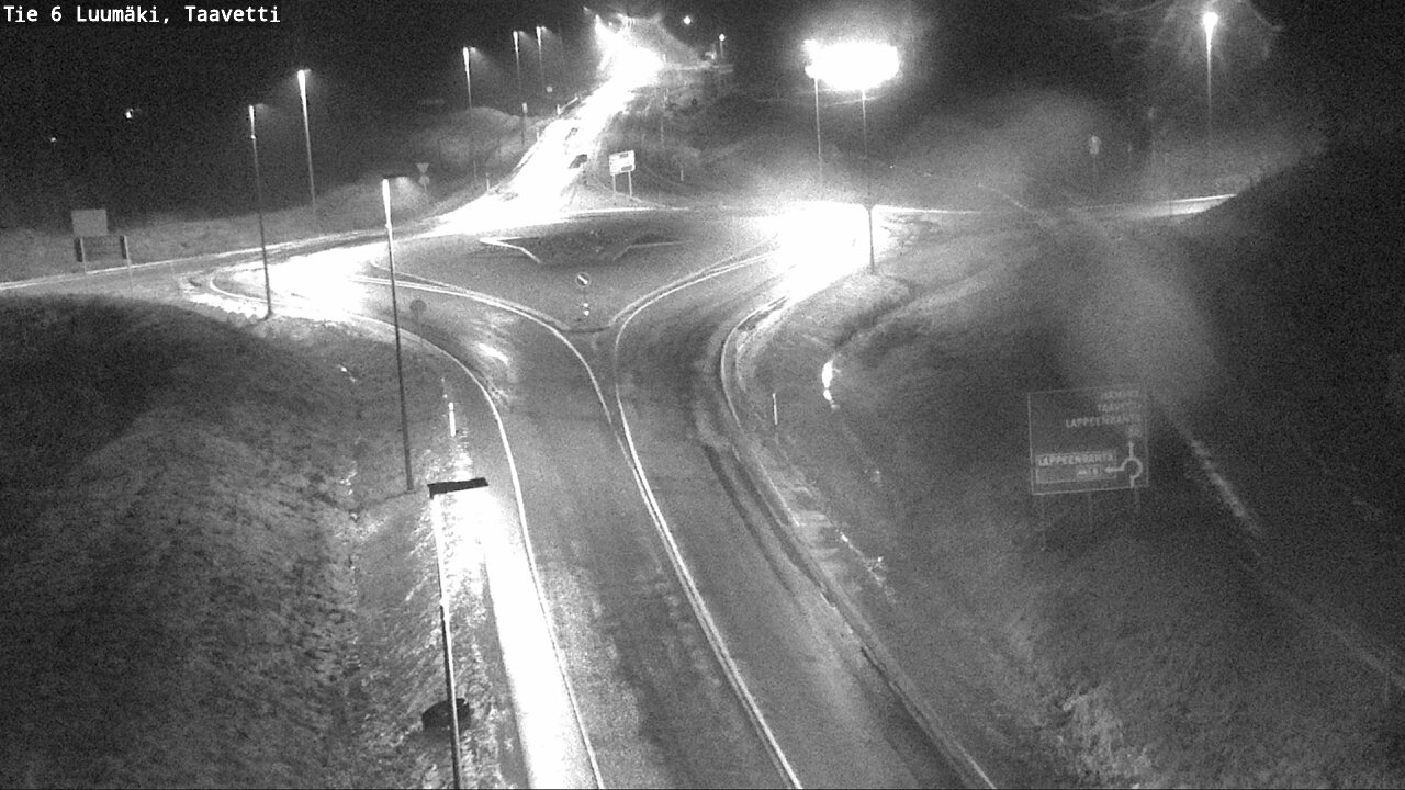 Weather Camera Image Road 6 Luumäki, Taavetti, Luumäki, Etelä-Karjala