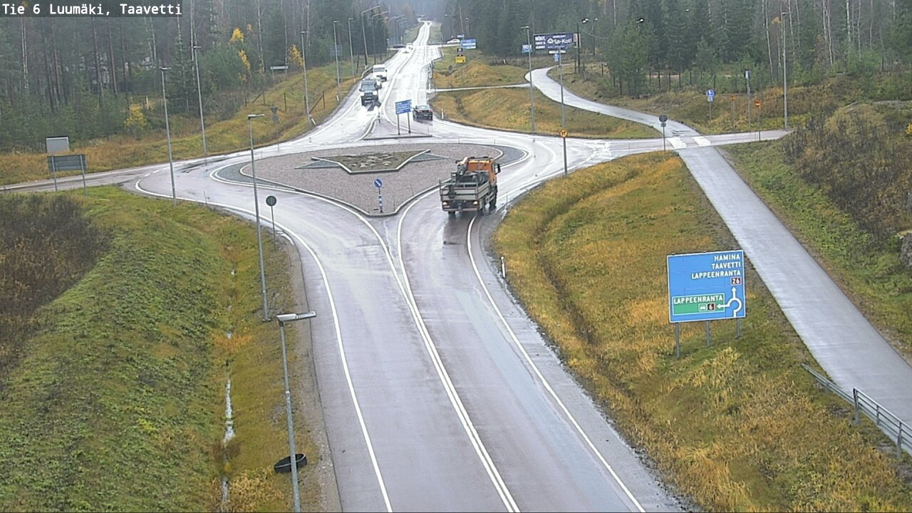 Weather Camera Image Road 6 Luumäki, Taavetti, Luumäki, Etelä-Karjala