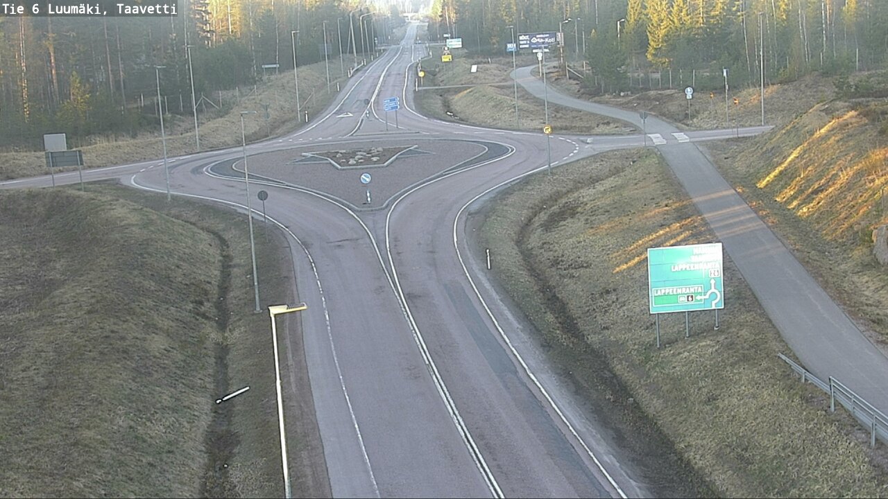 Kelikamerat Kuva Tie 6 Luumäki, Taavetti, Luumäki, Etelä-Karjala