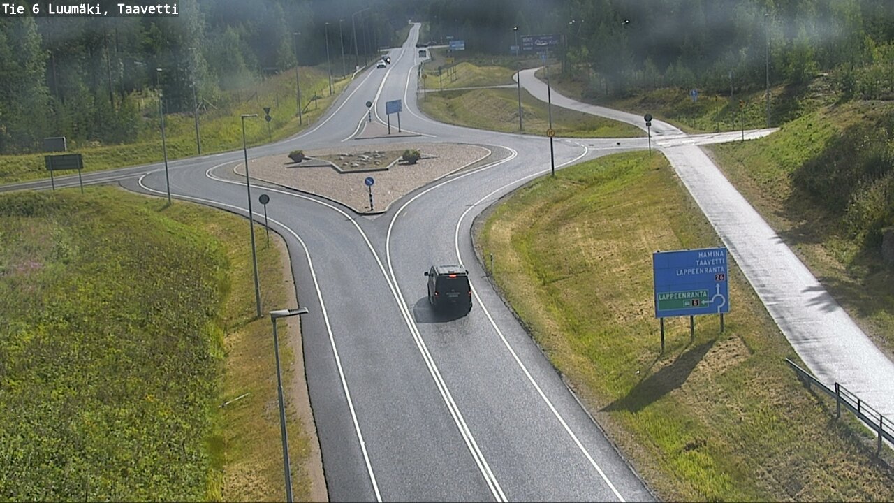 Kelikamerat Kuva Tie 6 Luumäki, Taavetti, Luumäki, Etelä-Karjala