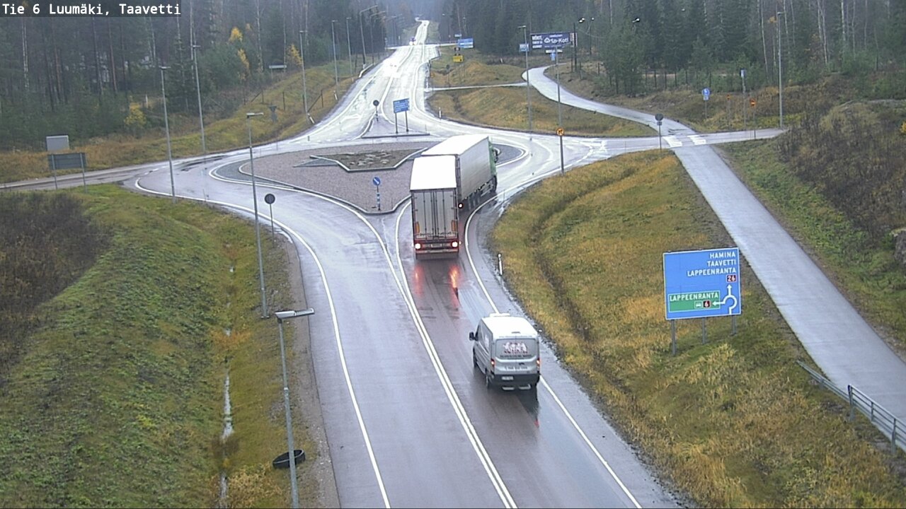 Weather Camera Image Road 6 Luumäki, Taavetti, Luumäki, Etelä-Karjala