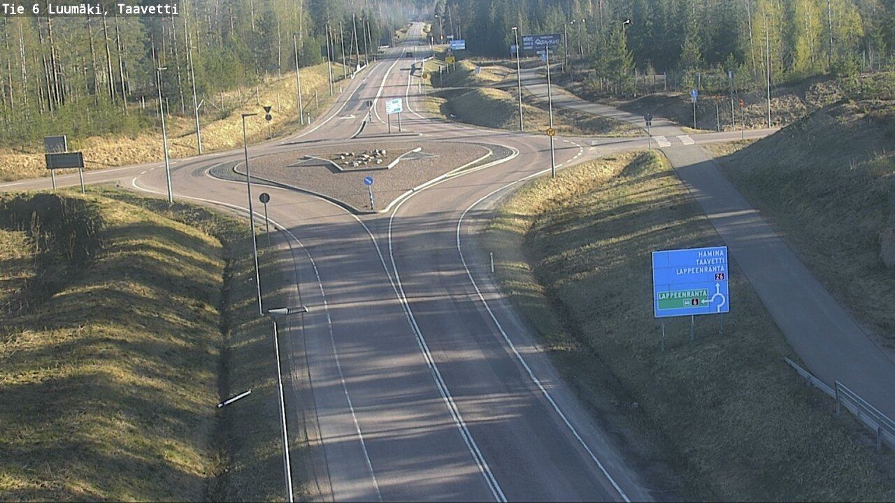 Kelikamerat Kuva Tie 6 Luumäki, Taavetti, Luumäki, Etelä-Karjala