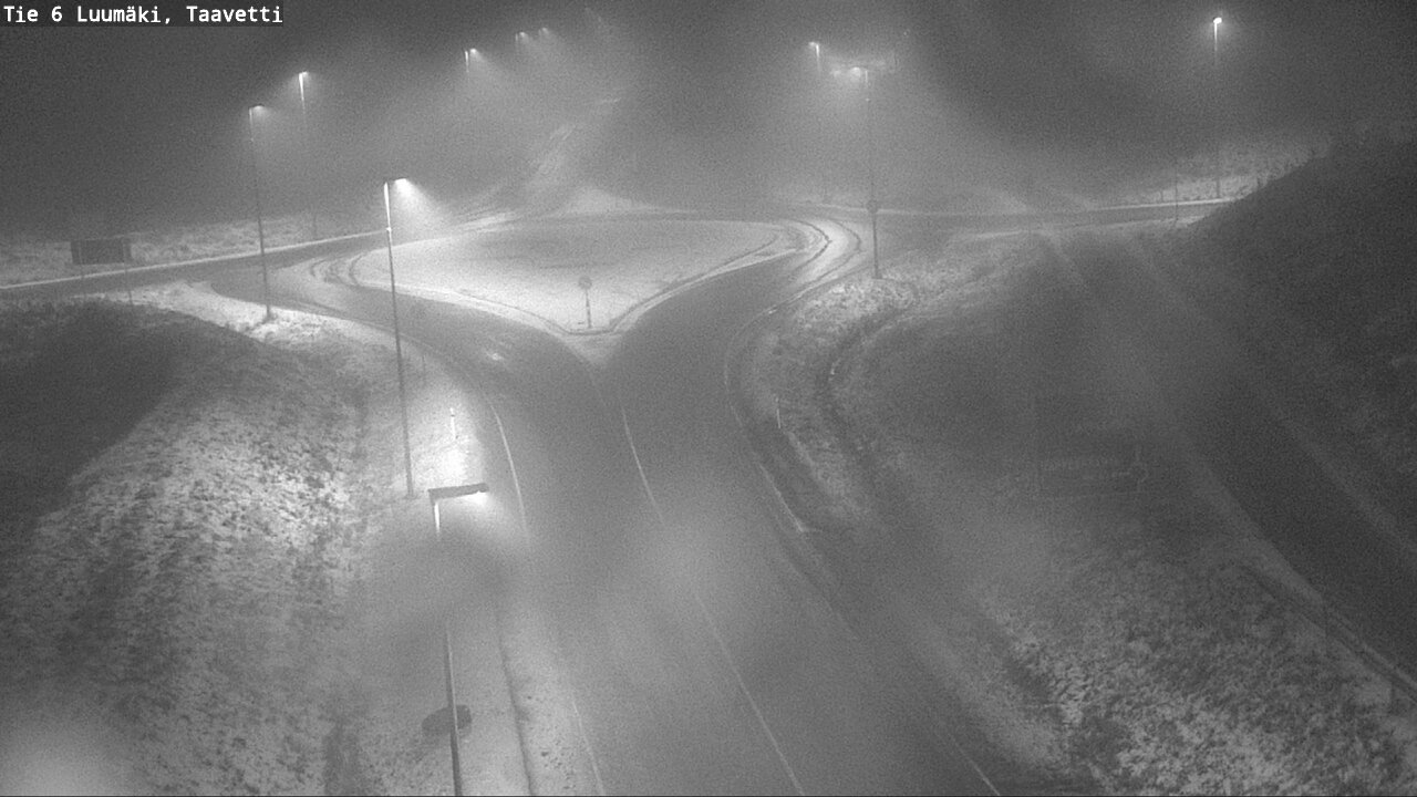 Weather Camera Image Väg 6 Luumäki, Taavetti, Luumäki, Etelä-Karjala