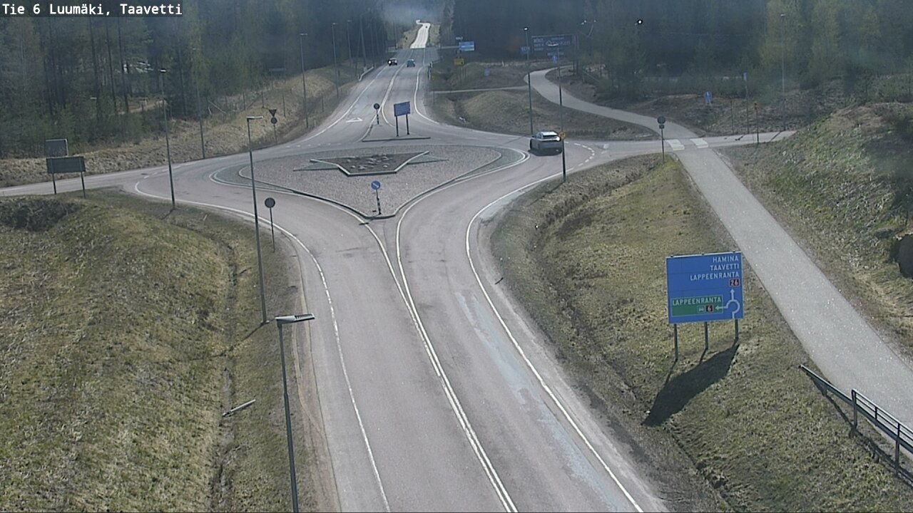 Kelikamerat Kuva Tie 6 Luumäki, Taavetti, Luumäki, Etelä-Karjala