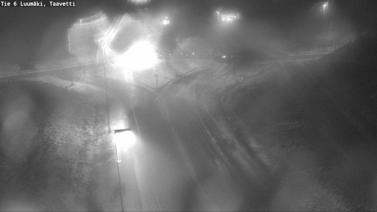 Weather Camera Image Väg 6 Luumäki, Taavetti, Luumäki, Etelä-Karjala