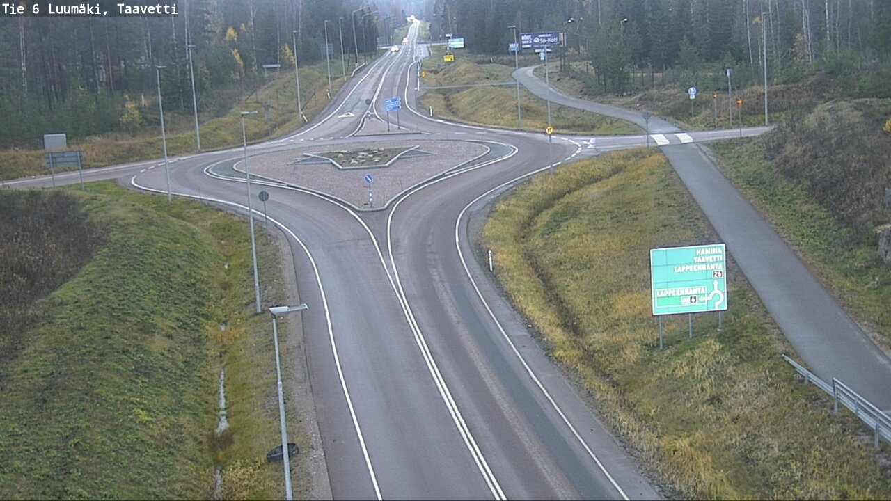 Kelikamerat Kuva Tie 6 Luumäki, Taavetti, Luumäki, Etelä-Karjala