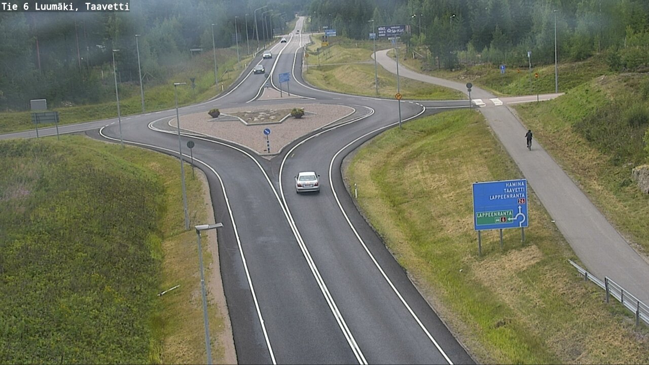 Weather Camera Image Väg 6 Luumäki, Taavetti, Luumäki, Etelä-Karjala