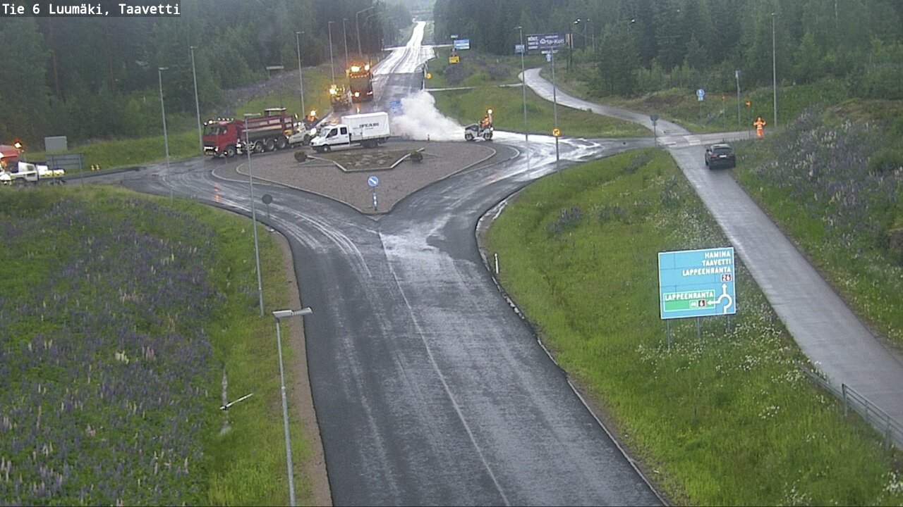 Kelikamerat Kuva Tie 6 Luumäki, Taavetti, Luumäki, Etelä-Karjala