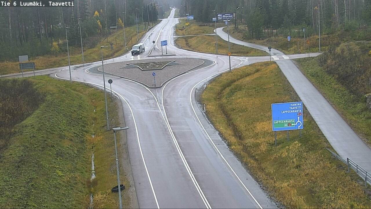 Weather Camera Image Road 6 Luumäki, Taavetti, Luumäki, Etelä-Karjala