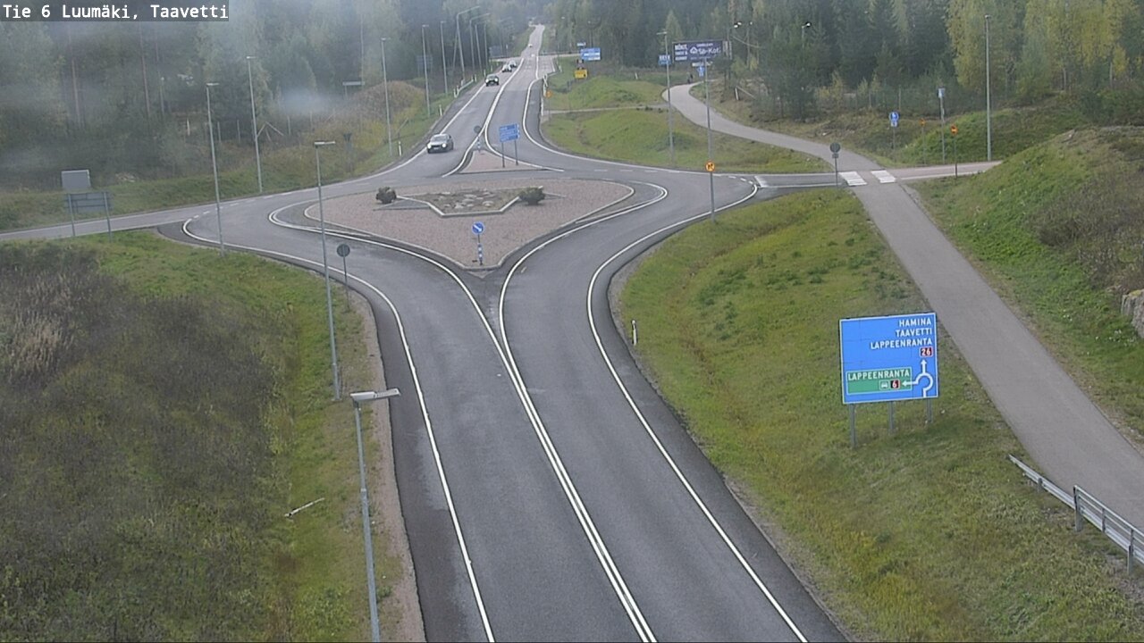 Kelikamerat Kuva Tie 6 Luumäki, Taavetti, Luumäki, Etelä-Karjala