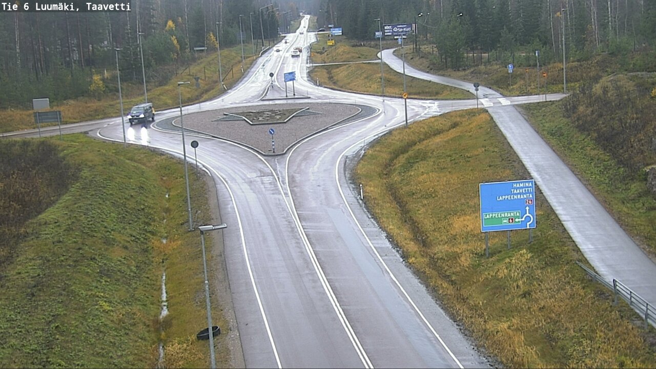 Weather Camera Image Väg 6 Luumäki, Taavetti, Luumäki, Etelä-Karjala