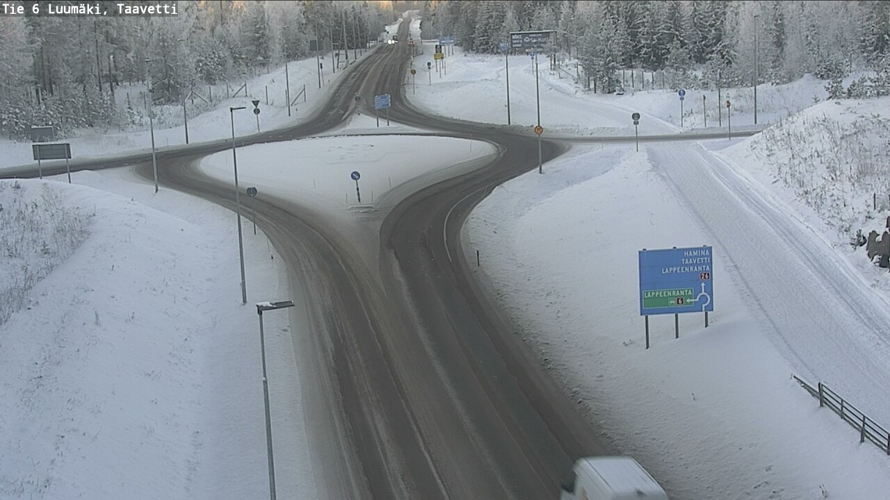 Kelikamerat Kuva Tie 6 Luumäki, Taavetti, Luumäki, Etelä-Karjala