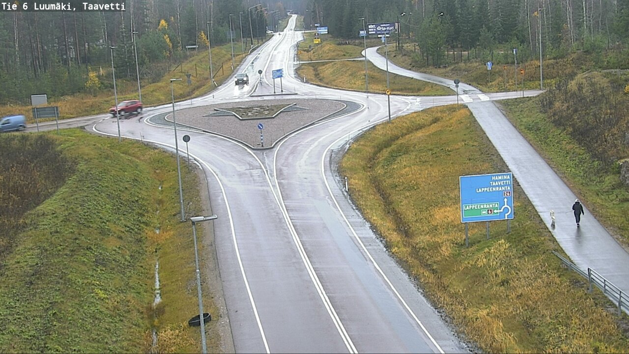 Weather Camera Image Väg 6 Luumäki, Taavetti, Luumäki, Etelä-Karjala