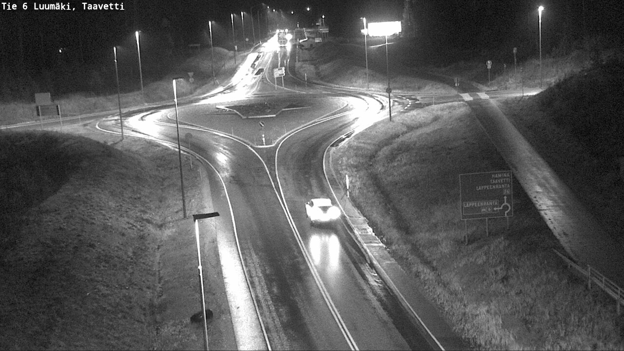 Weather Camera Image Road 6 Luumäki, Taavetti, Luumäki, Etelä-Karjala