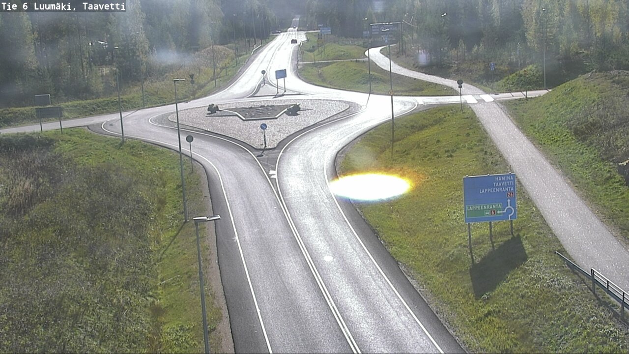Weather Camera Image Road 6 Luumäki, Taavetti, Luumäki, Etelä-Karjala