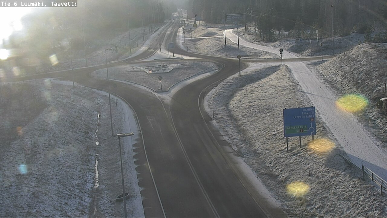 Kelikamerat Kuva Tie 6 Luumäki, Taavetti, Luumäki, Etelä-Karjala