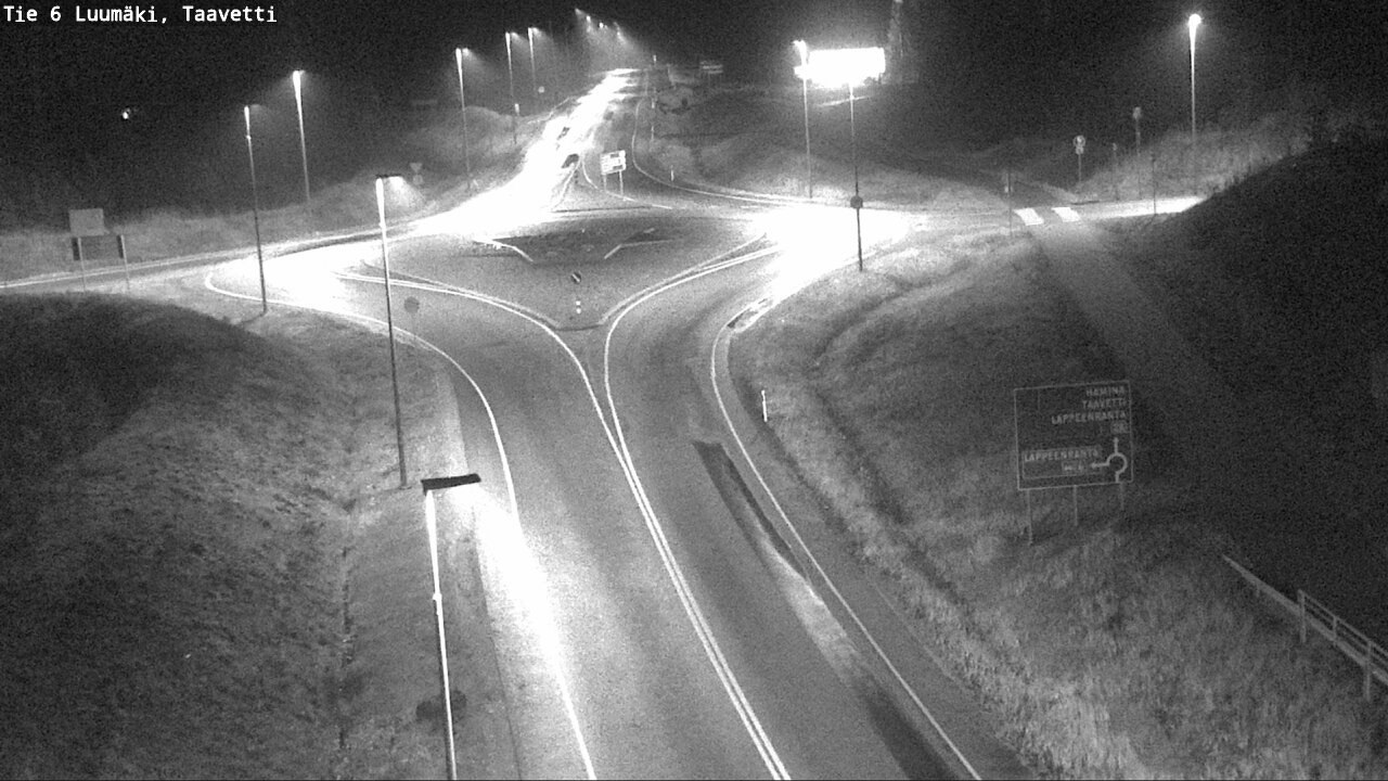 Weather Camera Image Road 6 Luumäki, Taavetti, Luumäki, Etelä-Karjala