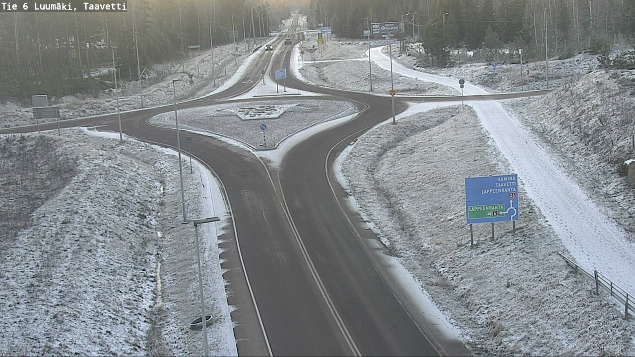 Kelikamerat Kuva Tie 6 Luumäki, Taavetti, Luumäki, Etelä-Karjala