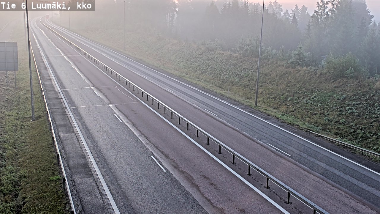 Kelikamerat Kuva Tie 6 Luumäki, kirkko, Luumäki, Etelä-Karjala