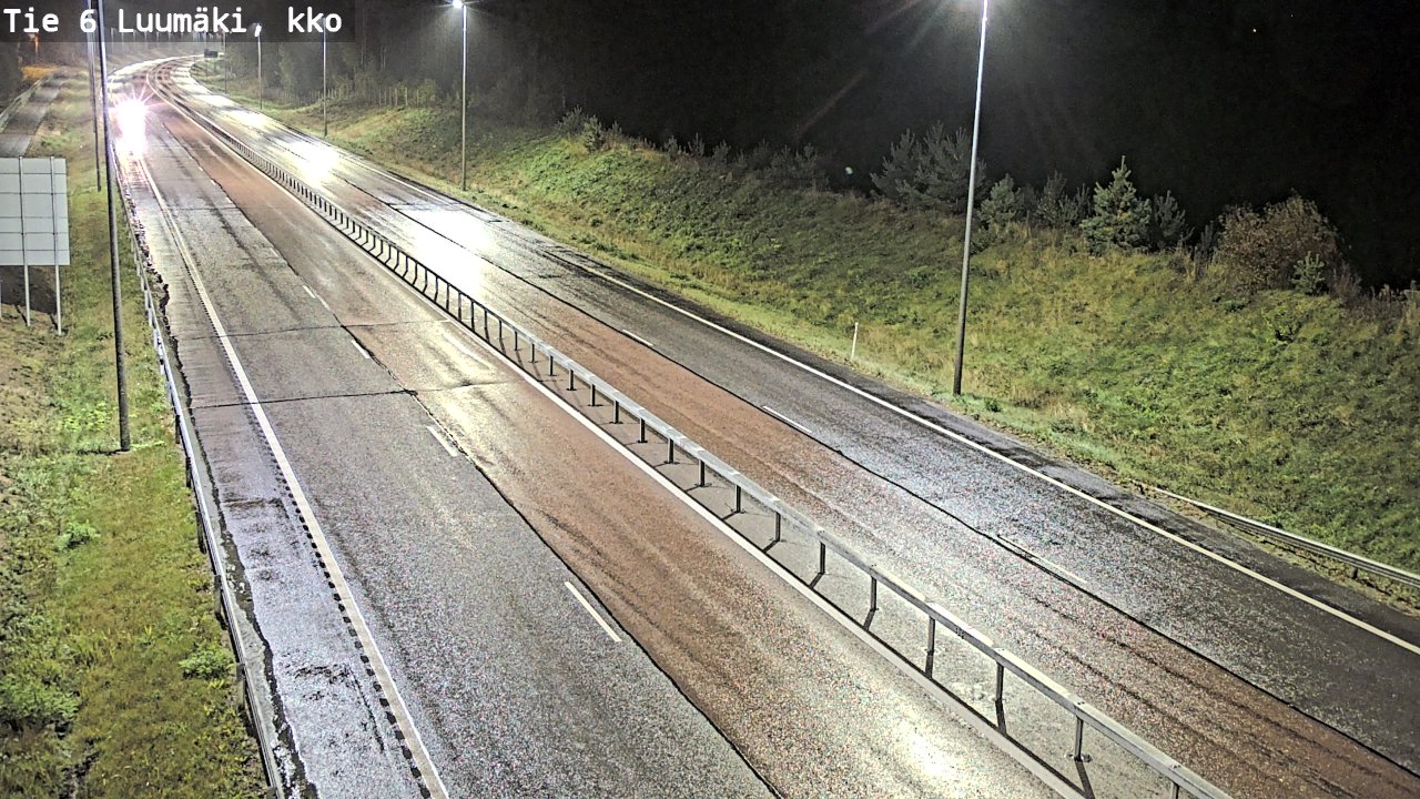 Weather Camera Image Road 6 Luumäki, kirkko, Luumäki, Etelä-Karjala