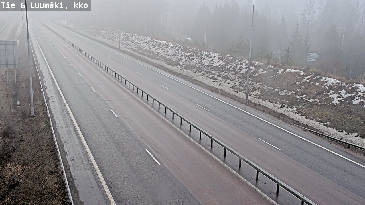 Kelikamerat Kuva Tie 6 Luumäki, kirkko, Luumäki, Etelä-Karjala