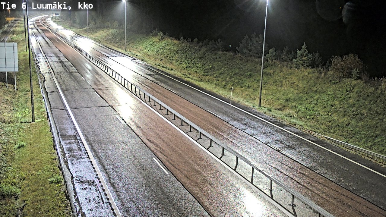 Weather Camera Image Road 6 Luumäki, kirkko, Luumäki, Etelä-Karjala