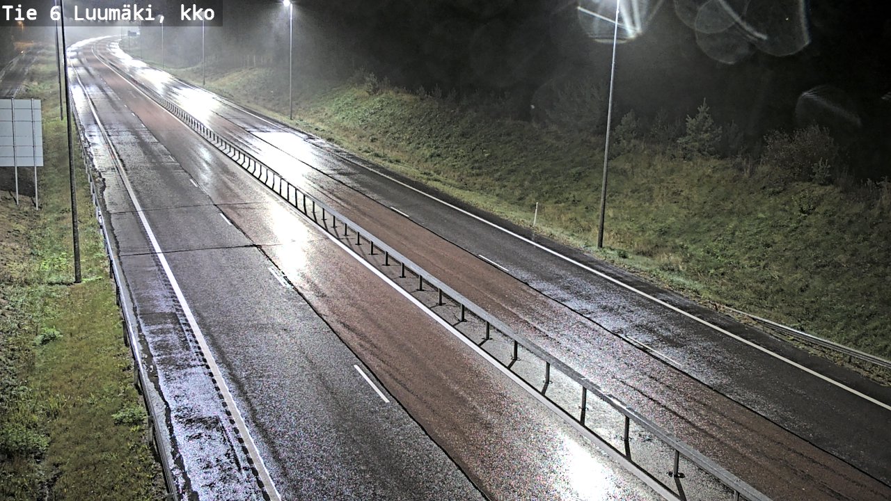 Weather Camera Image Road 6 Luumäki, kirkko, Luumäki, Etelä-Karjala