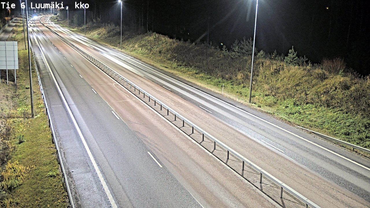 Kelikamerat Kuva Tie 6 Luumäki, kirkko, Luumäki, Etelä-Karjala