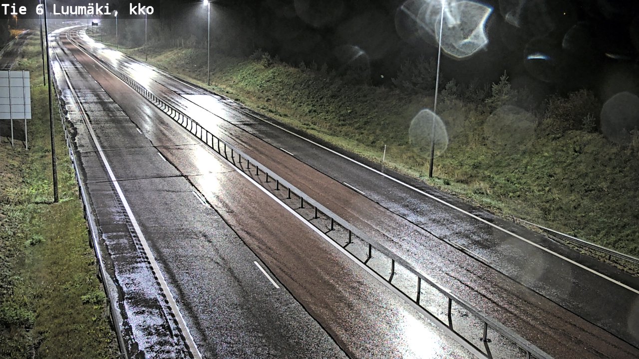 Weather Camera Image Road 6 Luumäki, kirkko, Luumäki, Etelä-Karjala