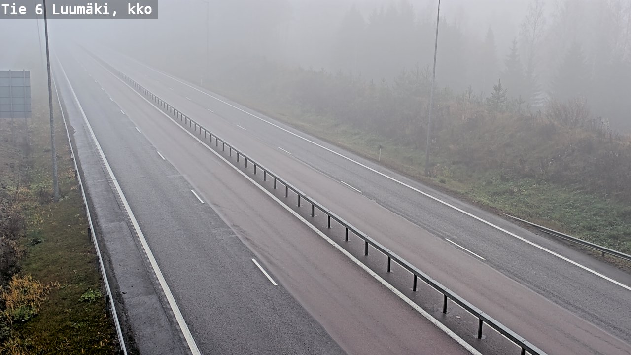 Kelikamerat Kuva Tie 6 Luumäki, kirkko, Luumäki, Etelä-Karjala