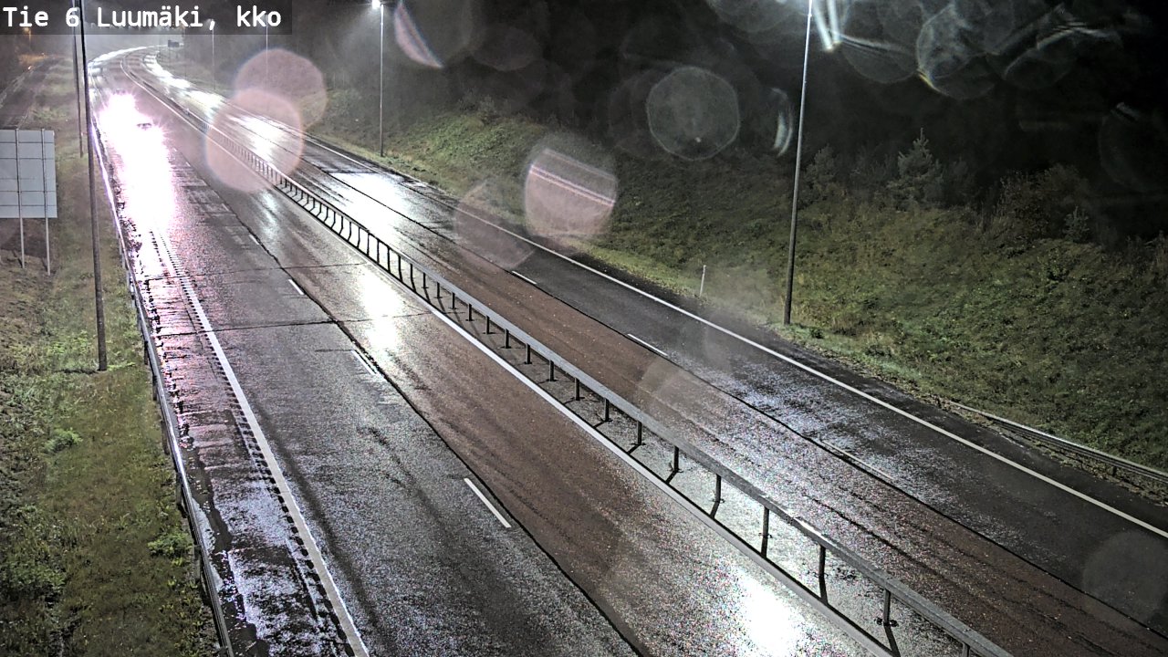 Weather Camera Image Road 6 Luumäki, kirkko, Luumäki, Etelä-Karjala