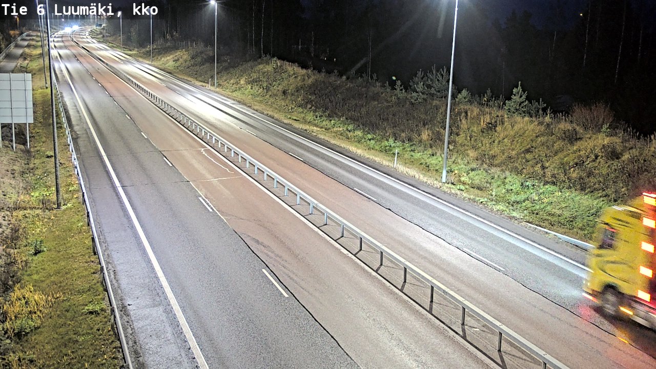 Kelikamerat Kuva Tie 6 Luumäki, kirkko, Luumäki, Etelä-Karjala