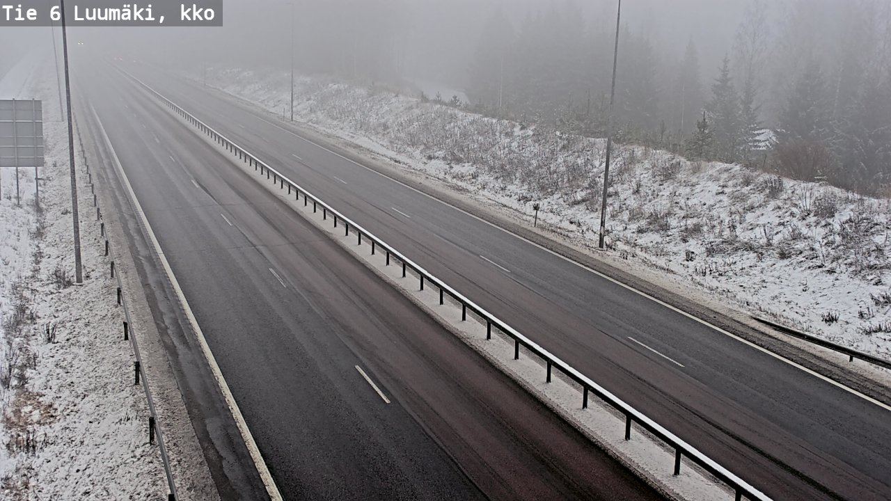 Weather Camera Image Road 6 Luumäki, kirkko, Luumäki, Etelä-Karjala