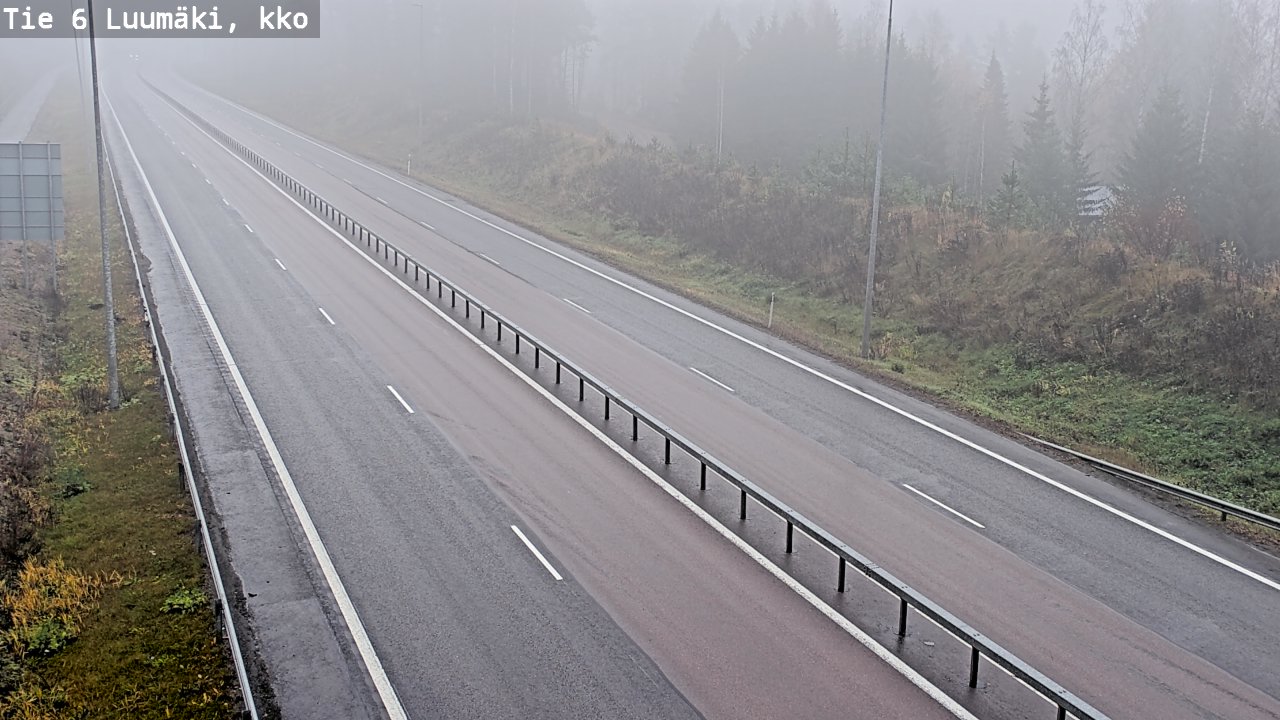 Kelikamerat Kuva Tie 6 Luumäki, kirkko, Luumäki, Etelä-Karjala