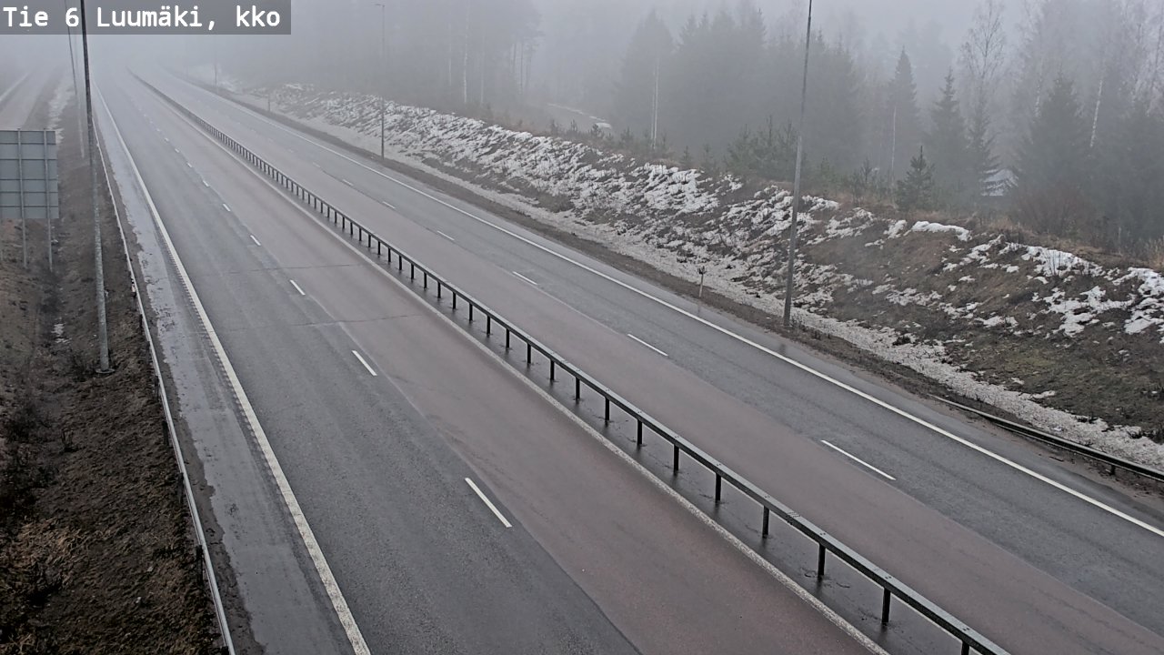 Kelikamerat Kuva Tie 6 Luumäki, kirkko, Luumäki, Etelä-Karjala