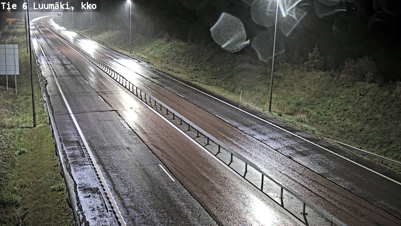 Weather Camera Image Road 6 Luumäki, kirkko, Luumäki, Etelä-Karjala