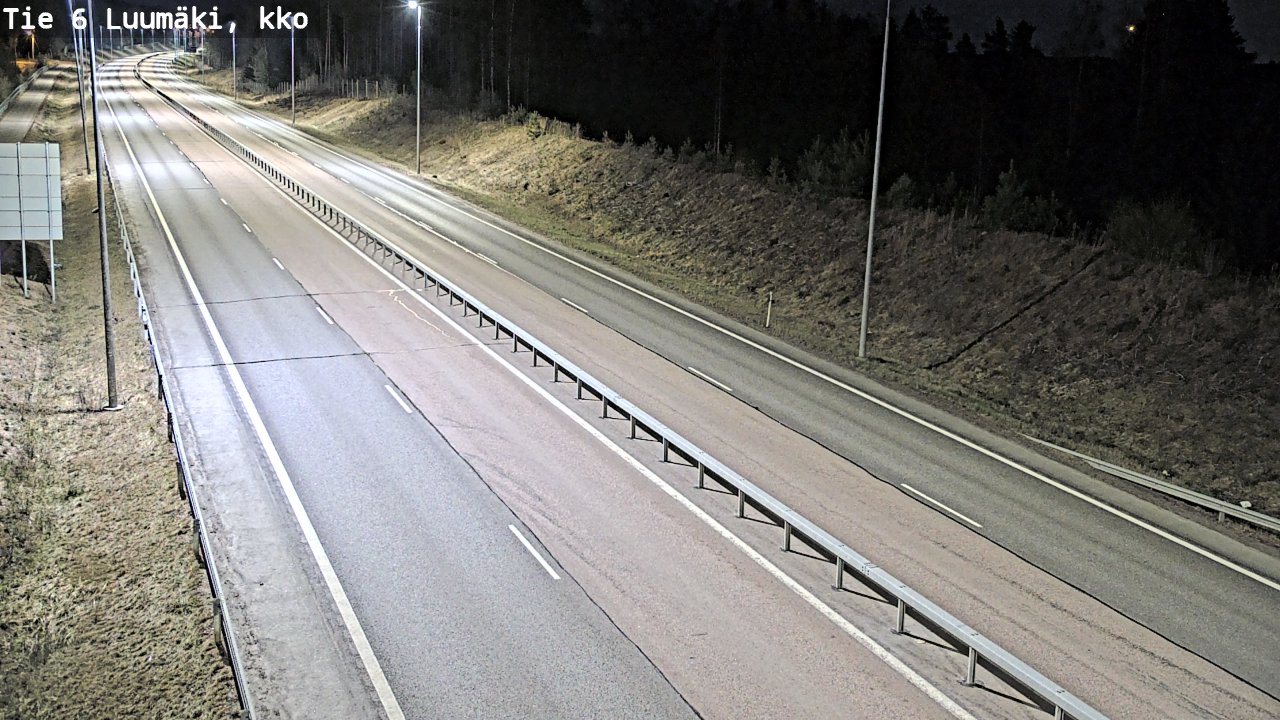 Weather Camera Image Road 6 Luumäki, kirkko, Luumäki, Etelä-Karjala