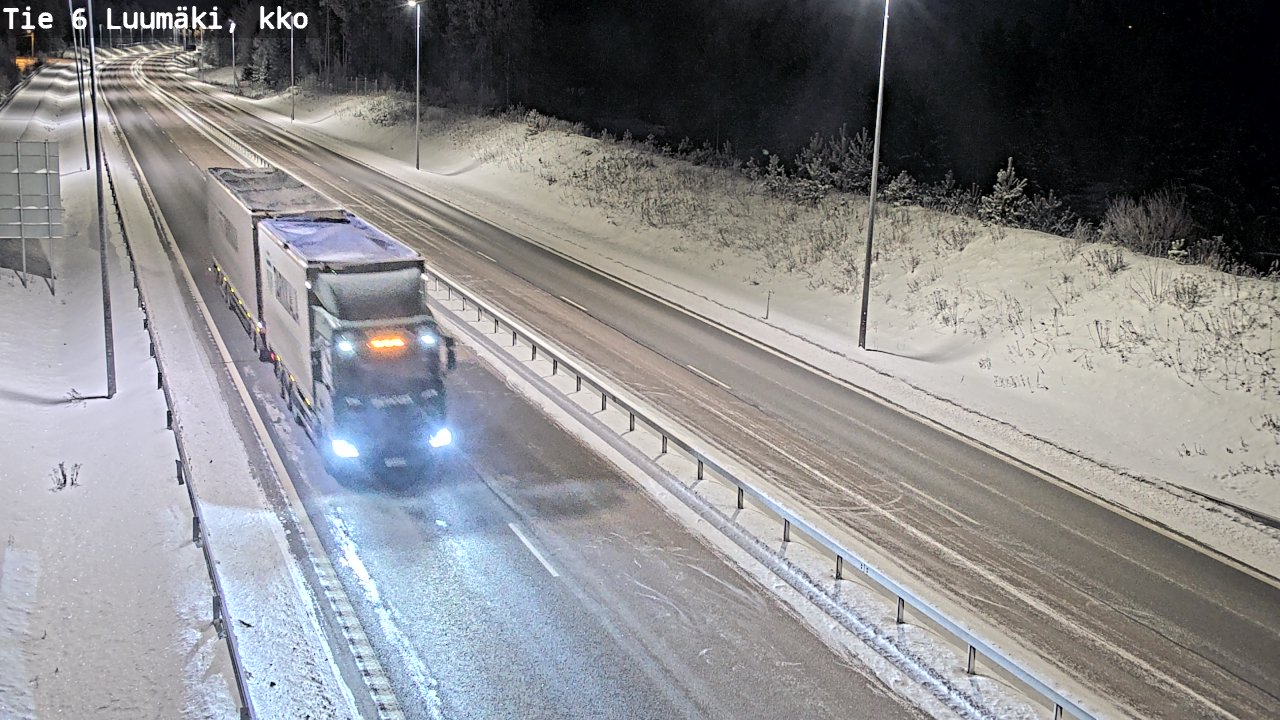 Kelikamerat Kuva Tie 6 Luumäki, kirkko, Luumäki, Etelä-Karjala