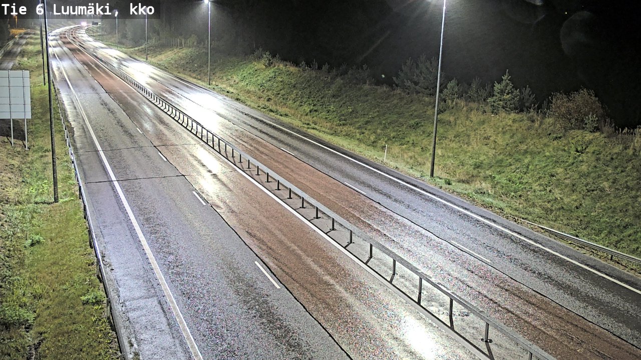 Weather Camera Image Road 6 Luumäki, kirkko, Luumäki, Etelä-Karjala