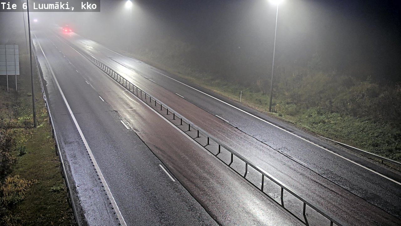 Kelikamerat Kuva Tie 6 Luumäki, kirkko, Luumäki, Etelä-Karjala