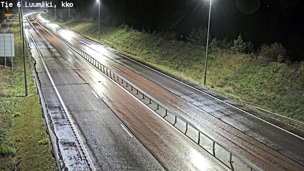 Weather Camera Image Road 6 Luumäki, kirkko, Luumäki, Etelä-Karjala