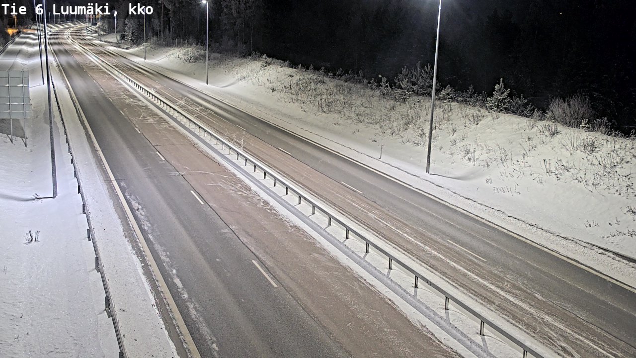 Kelikamerat Kuva Tie 6 Luumäki, kirkko, Luumäki, Etelä-Karjala