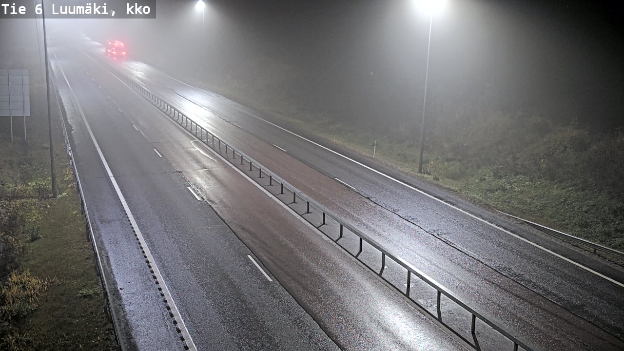 Kelikamerat Kuva Tie 6 Luumäki, kirkko, Luumäki, Etelä-Karjala