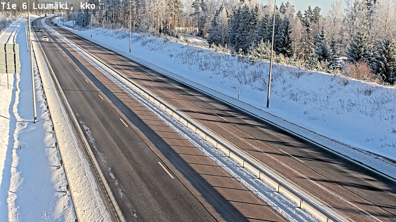 Weather Camera Image Road 6 Luumäki, kirkko, Luumäki, Etelä-Karjala